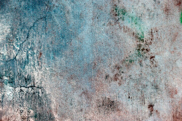 Old concrete wall fragment