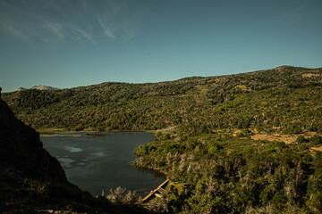 Obraz premium Pantanosa Lagoon in Patagonia Argentina 