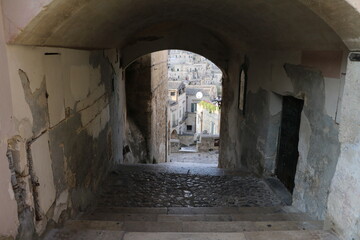 Archway in Matera, Italy