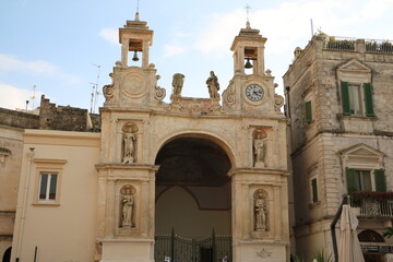Fototapeta na wymiar Palazzo del Sedile in Matera, Italy 