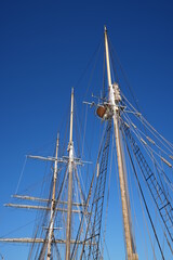 Tall Ship Mast and Rigging