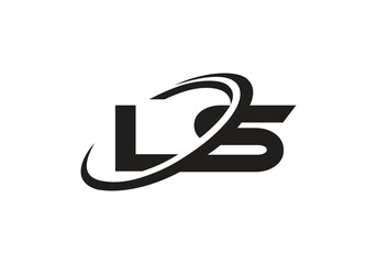 LS text logo design for your business