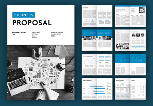 Business Proposal Brochure Layout