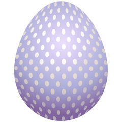 Colorful easter egg watercolor decorated