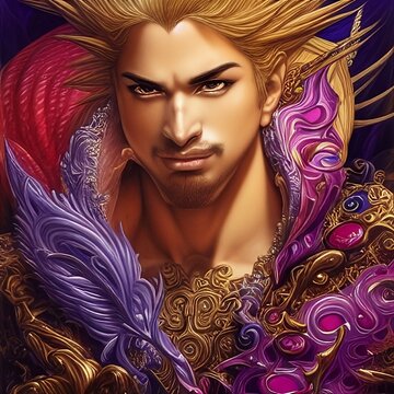 Arrogant Man AI ART