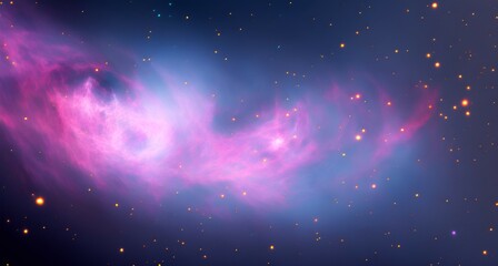 Dreamy Nebula Galaxy Experience, Generative AI