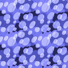 Cartoon festive balloons seamless birthday pattern for wrapping paper and kids clothes print and fabrics