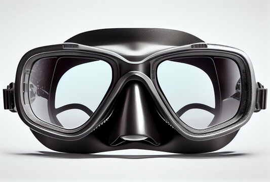 mask for diving, diving mask, isolated, generative ai