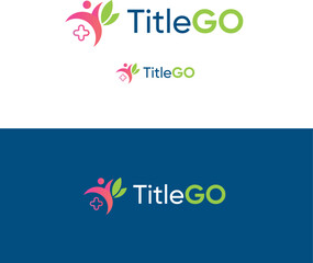 Logo of a healthy lifestyle, medical, business