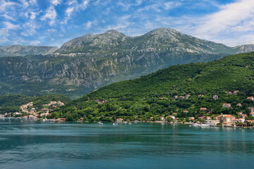 Kotor, Montenegro Coastline and Magestic Mountains