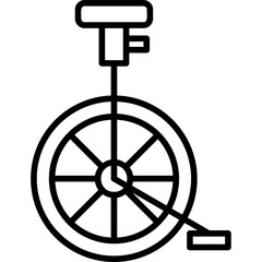 Fototapeta premium Unicycle Icon