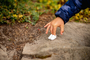 Lustige Finger Schuh Spielzeug