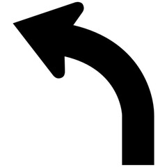 left arrow vector, icon, symbol, logo, clipart, isolated. vector illustration. vector illustration isolated on white background.