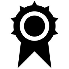 medal vector, icon, symbol, logo, clipart, isolated. vector illustration. vector illustration isolated on white background.