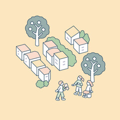 花の生る木。
季節とともに変わる風景