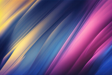 abstract colorful background with flowing lines as header wallpaper design, generative ai
