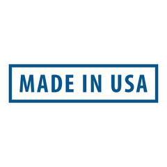 Made in USA stamp icon vector logo flat design