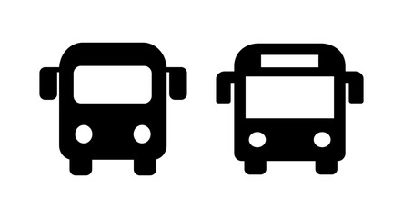 Bus icon vector illustration. bus sign and symbol. transport symbol