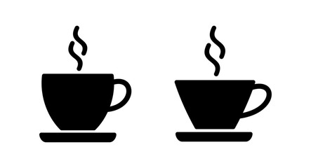 coffee cup icon vector illustration. cup a coffee sign and symbol