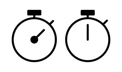 stopwatch icon vector illustration. Timer sign and symbol. Countdown icon. Period of time