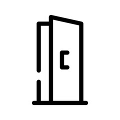 Door Icon Vector Symbol Design Illustration