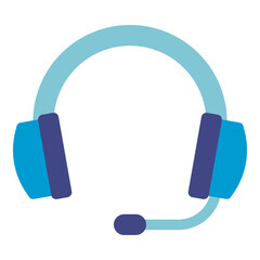 headset device flat icon