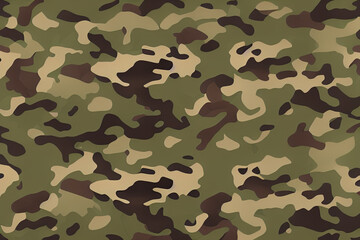Fototapeta premium Military pattern