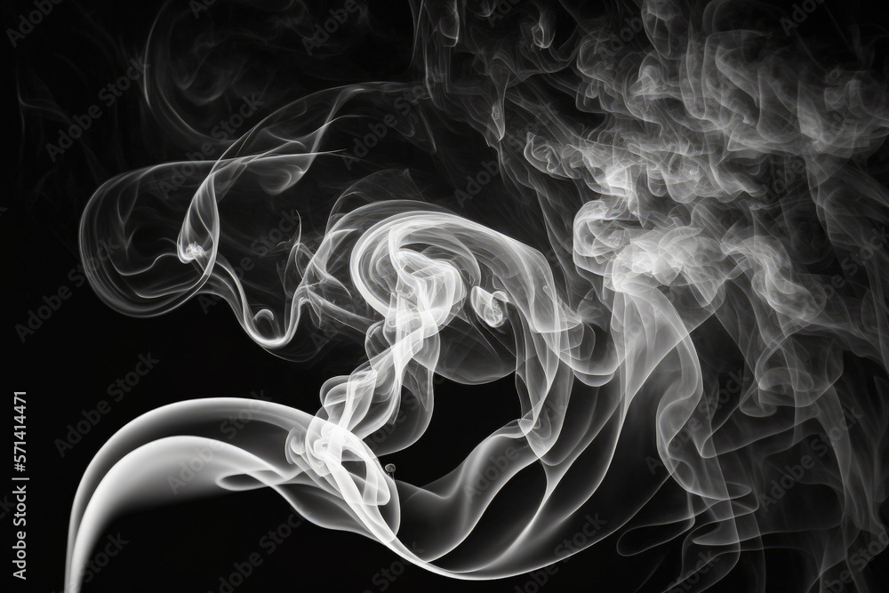 Poster beautiful white smoke background with diffused light in an abstract form. generative ai