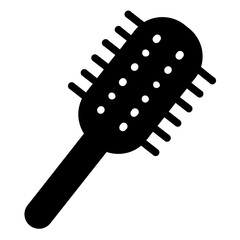 Vent brush solid icon