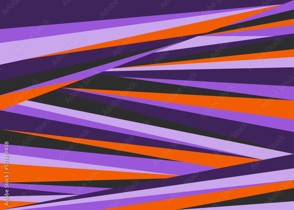 Poster abstract background with gradient and colorful irregular stripes pattern