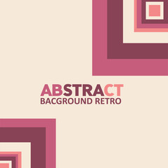 Abstract Background Retro rectangle shape for illustration and bussiness