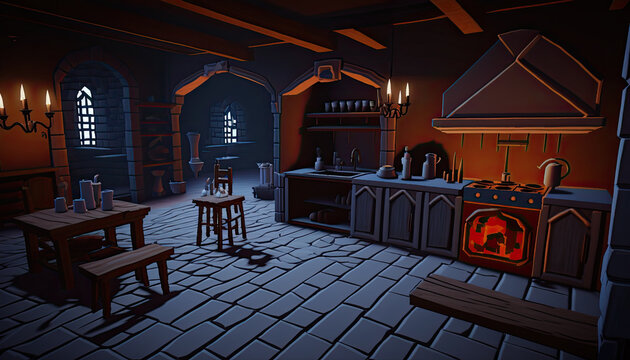 Generative AI - Video Game Screenshot - Tavern - 02