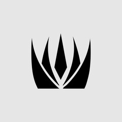 Agave icon design isolated on white background..eps