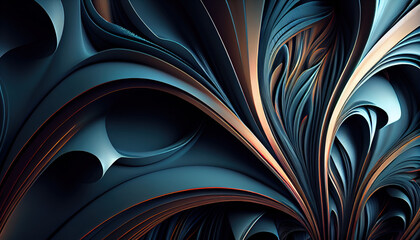 abstract fractal background