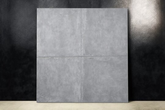 Grey Cement Backround. Wall Texture, Interior And Exterior Home Decoration Ceramic Tile. Generative AI