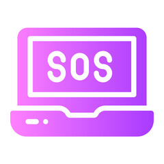 sos gradient icon