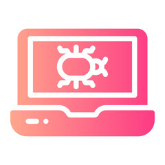 virus gradient icon