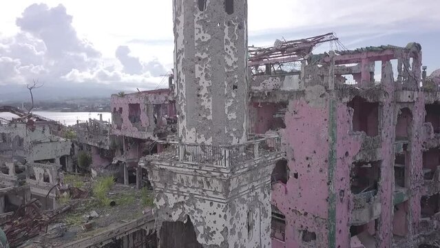 Marawi City Philippines aerial shoot after the war (Part 8)