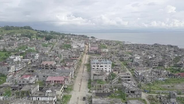 Marawi City Philippines aerial shoot after the war (Part 3)