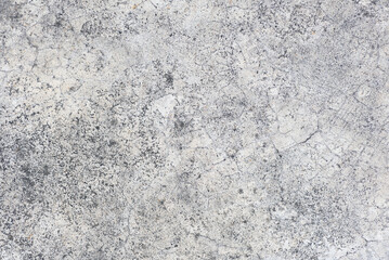 Fototapeta na wymiar Abstract background texture of old white grey concrete or cement, grunge retro style of floor or wall surface