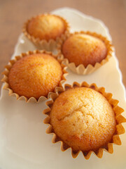 お菓子作り　マドレーヌ