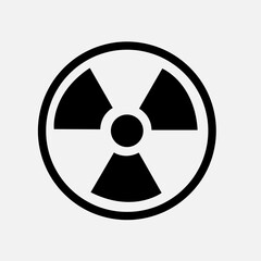 radiation Icon. trendy style illustration on white backkground..eps