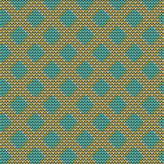 Vector colorful knit pattern texture
