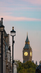 Big Ben at sunset