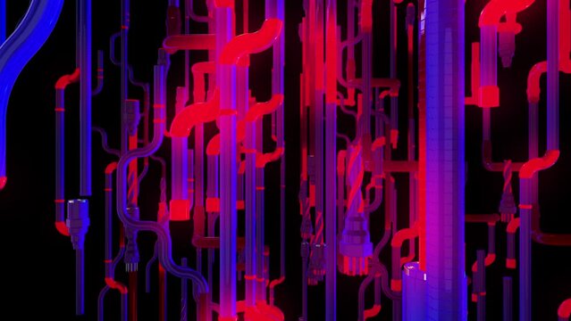 abstract background with splashes
