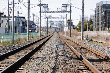 Fototapeta premium 線路 イメージ