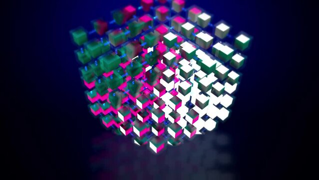 Cube background