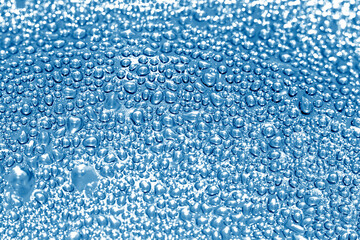 Closeup of frosted glass texture background.