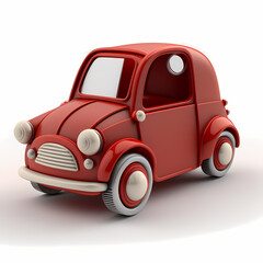 Red Cute Micro Car - Micro Car Toy