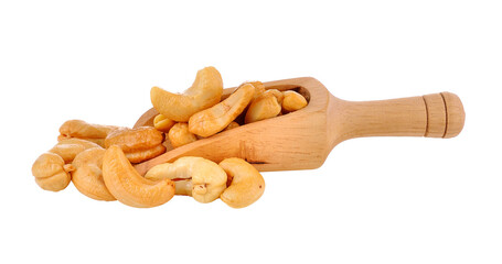 Cashews on transparent png